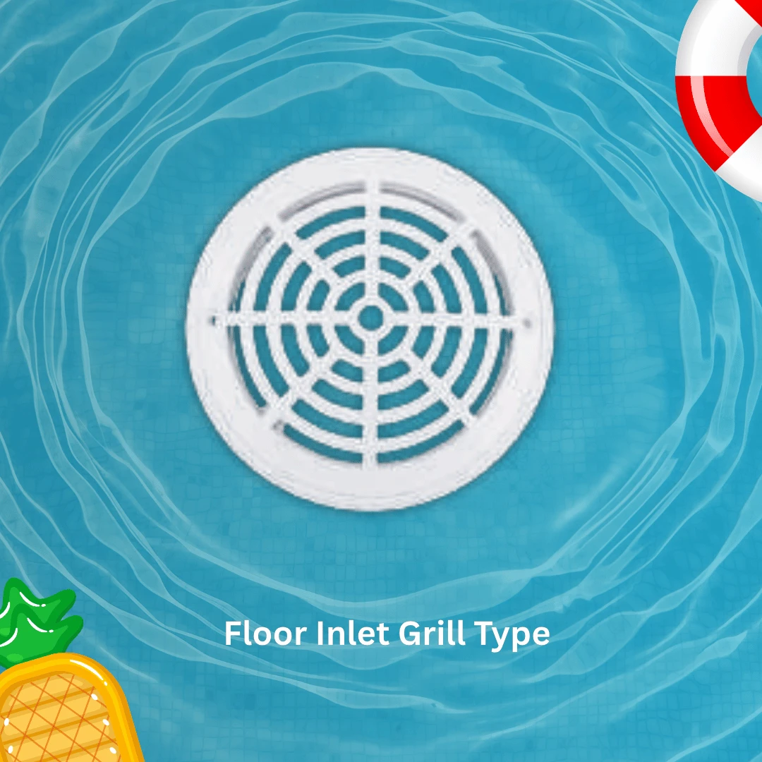 Floor Inlet Grill Type (SS-08)  